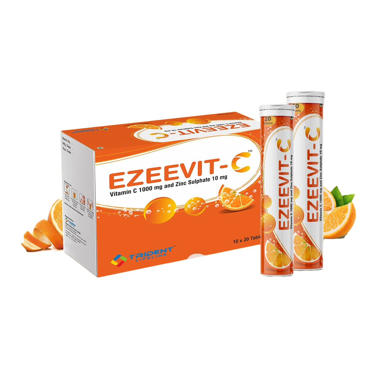 Ezeevit C Adult Tabs 20's